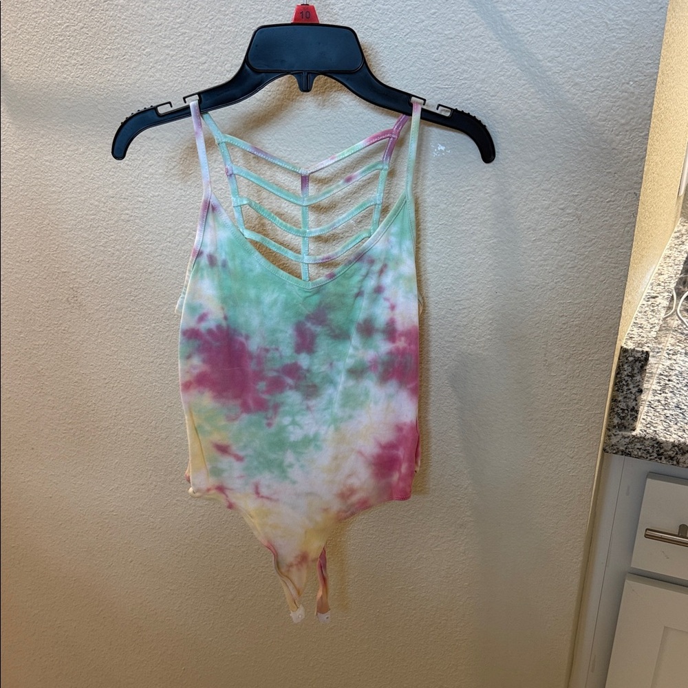 Tie-Dye Strappy Women’s Top
